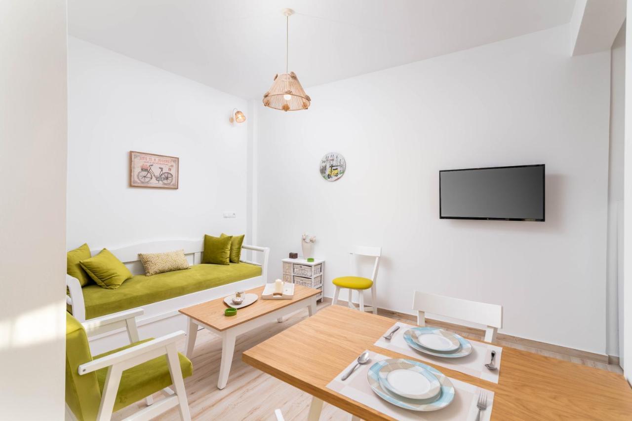 Efkosmias Apartments Pitsidia Eksteriør bilde